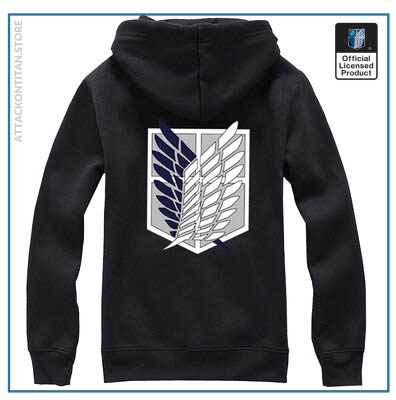 6 Colors Anime Attack on Titan Cosplay Costume Scouting Legion Hoodie Allen Hooded Coat Jacket for 4 - Attack On Titan Shop