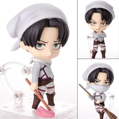 Anime Attack On Titan Eren Yeager Gsc375 Clay Doll 471 Levi Cleaning Ver Allen Heichov Rivaille 4 - Attack On Titan Shop