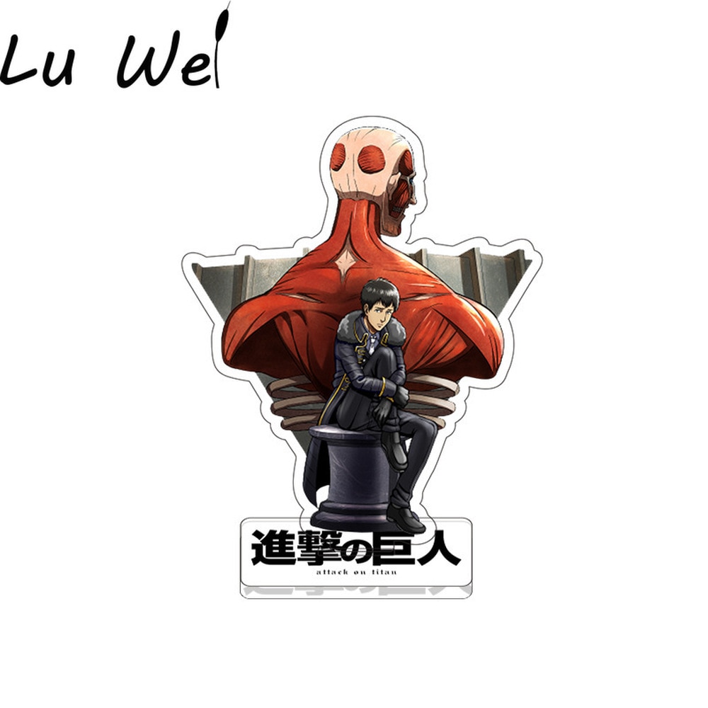 Anime Figure Attack on Titan Keychain Double Sided Acrylic Stand Model Plate Desk Decor Standing Sign - Attack On Titan Shop