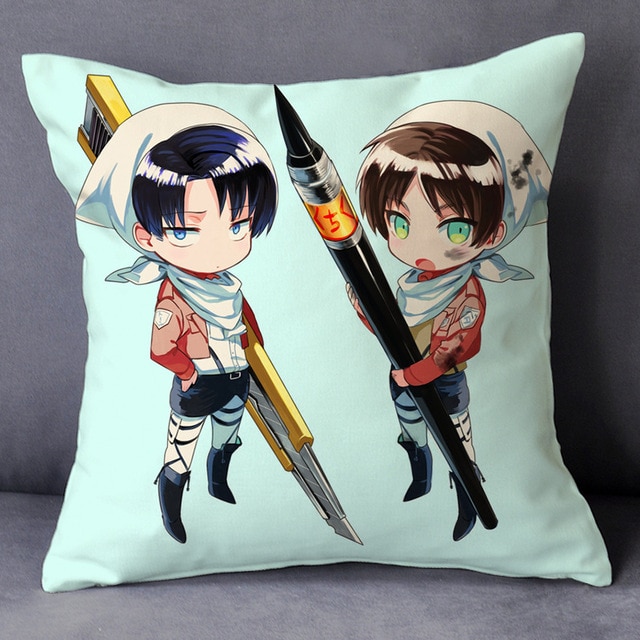 Attack on Titan Levi Ackerman The same two dimensional pillow birthday gift funny pillow Seeing my 13.jpg 640x640 13 - Attack On Titan Shop