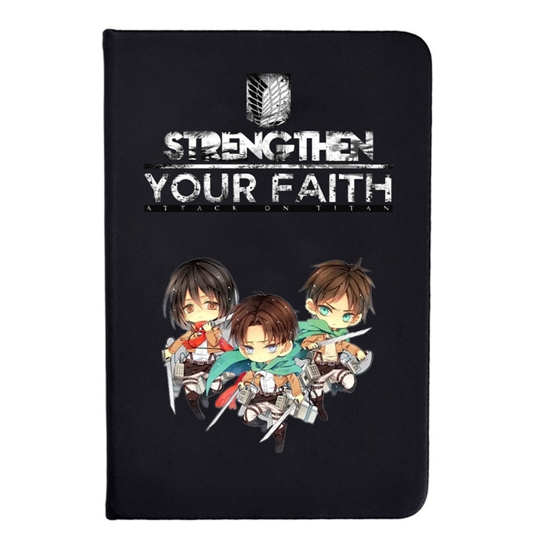 anime attack on titan notebook note pad for students school supplies 14x9 5cm 11 - Attack On Titan Shop