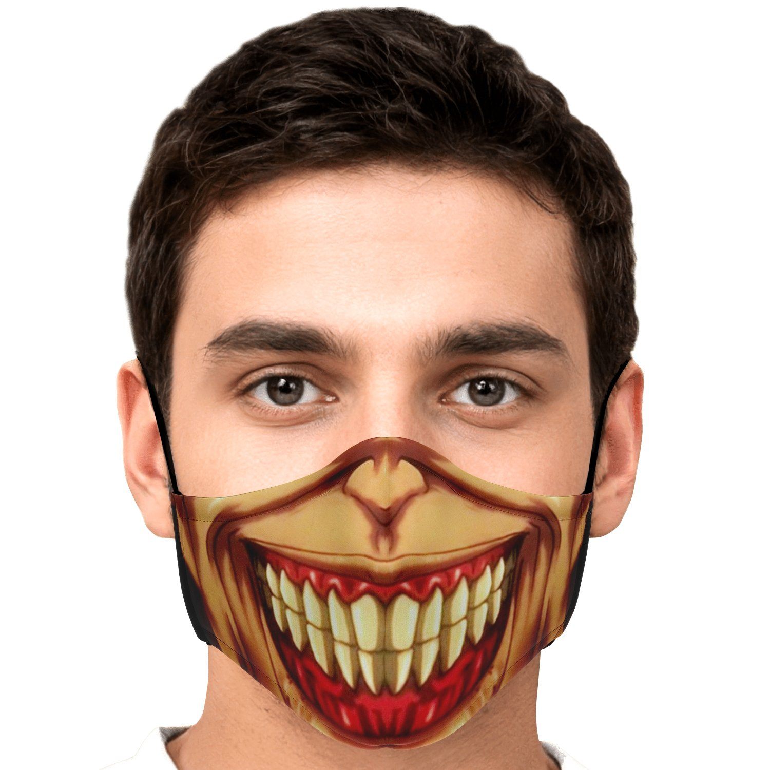 jaw titan v3 attack on titan premium carbon filter face mask 158125 - Attack On Titan Shop