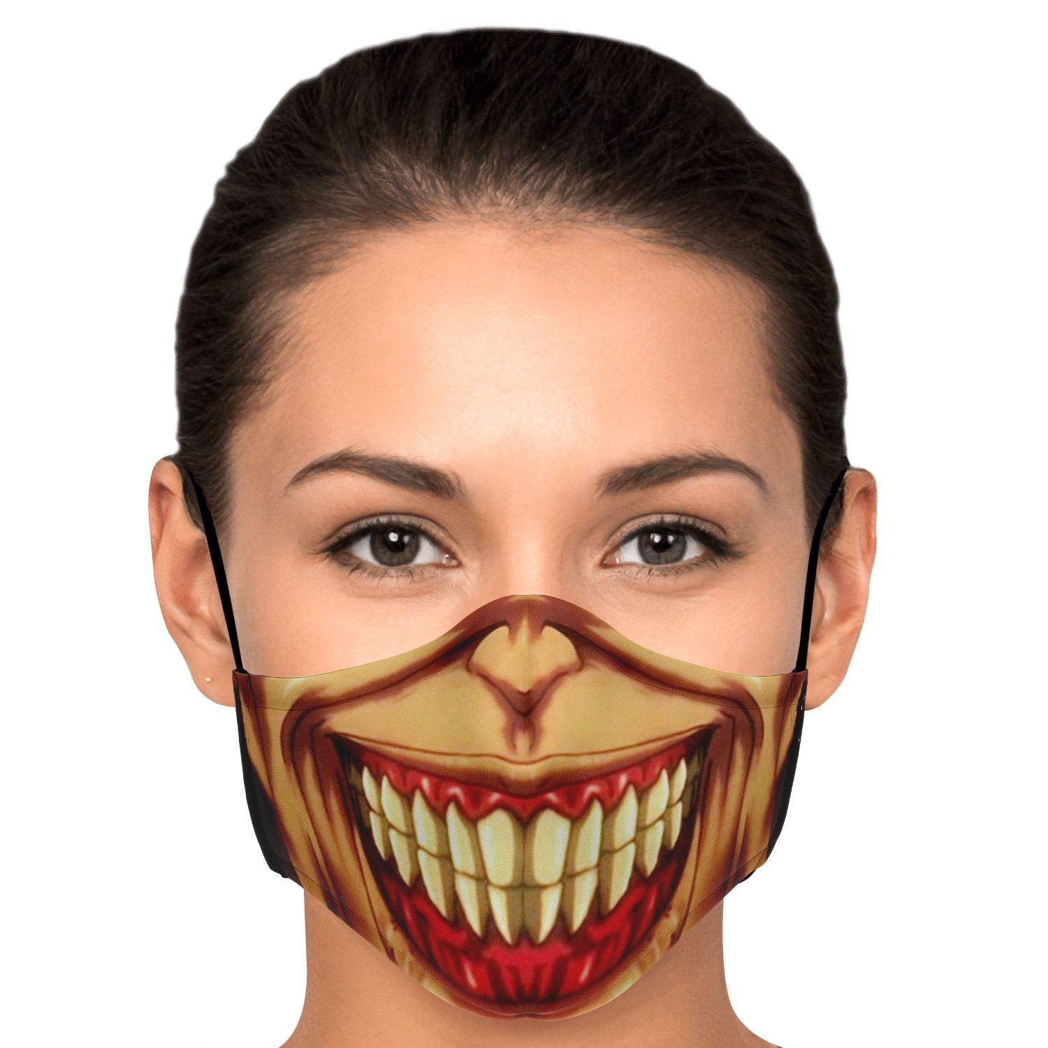 jaw titan v3 attack on titan premium carbon filter face mask 664039 - Attack On Titan Shop
